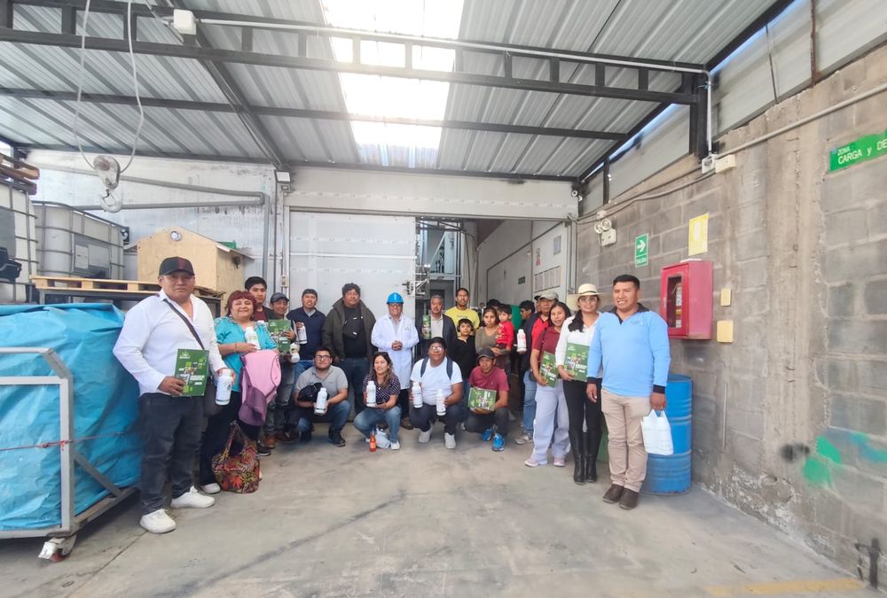 Capacitación técnica con agricultores
